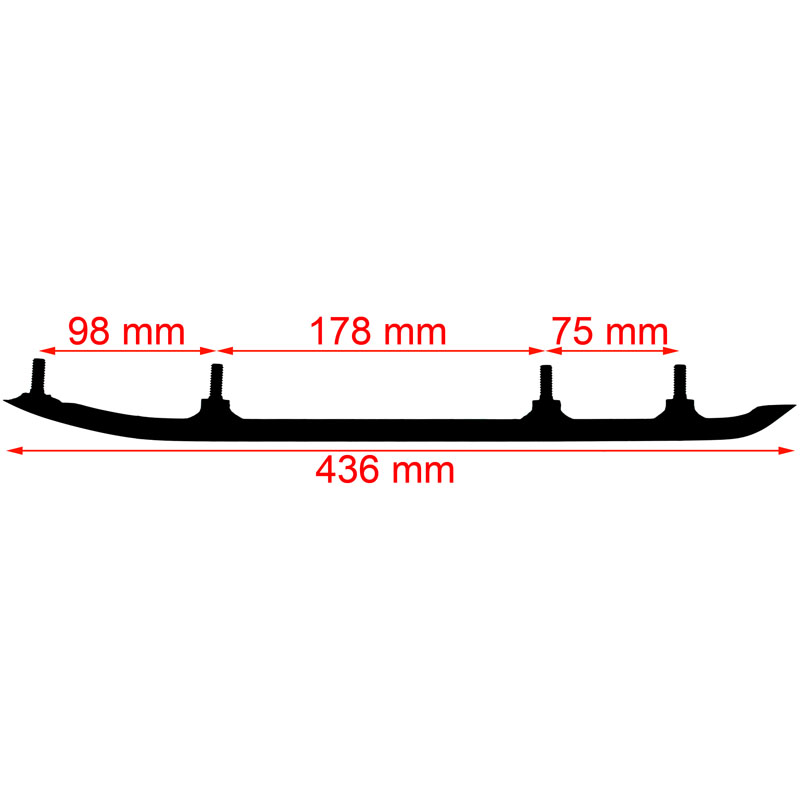 ACS Powersports Styrskena, Styrstl (Light)