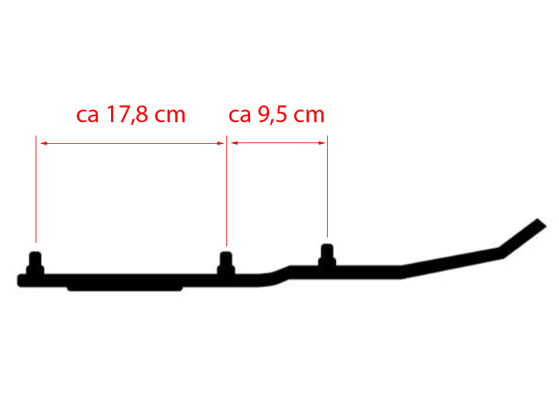 ACS Powersports Styrskena, Styrstl (Light)