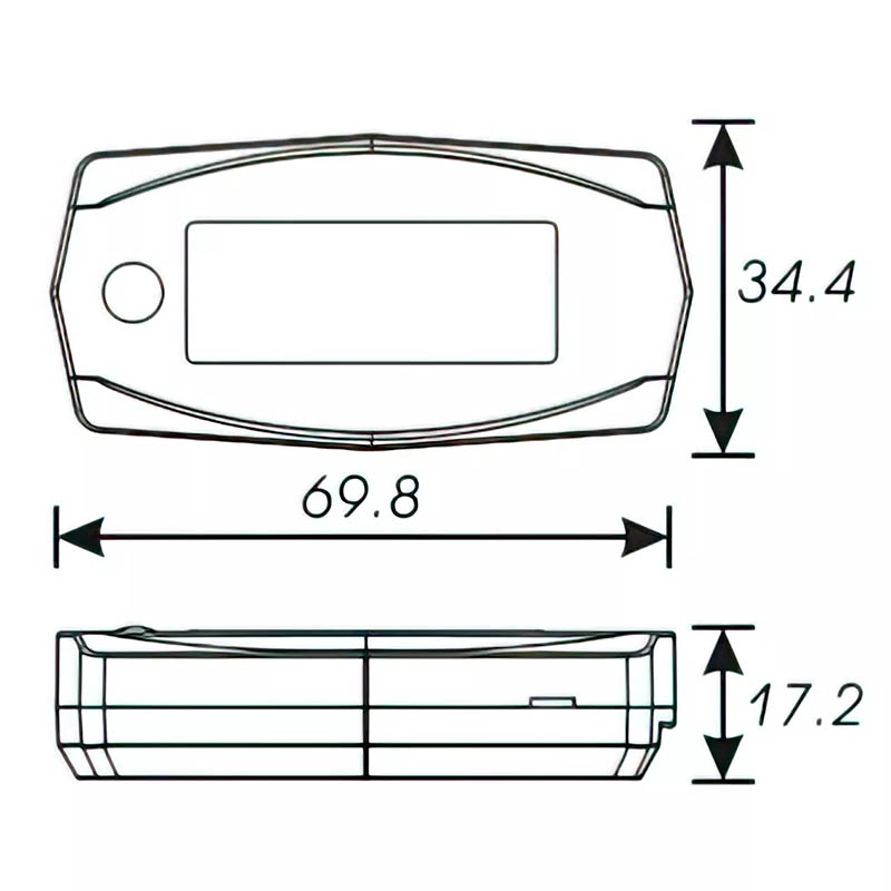 Koso A/F Ratio / Lambdamtare (4-takt)